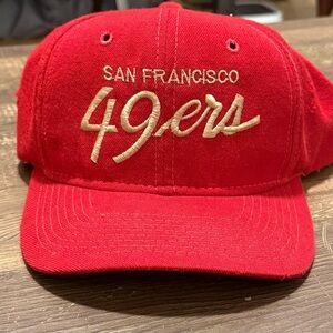 Vintage sports specialties San Francisco 49er hat